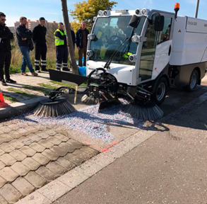 Platja D’Aro Pone A Prueba Las Barredoras